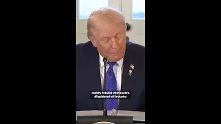 Trump says oil companies will rebuild Venezuela infrastructure
