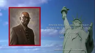 MSGT James Reginald Winder Sr. Homegoing Service USAF | St. Matthew Missionary Baptist Church