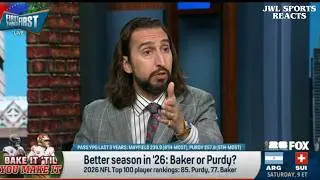 Brock Purdy Is WORSE Than Baker And Mac Jones With 49ers? 😳 Nick Wright REACTS | FIRST THINGS FIRST