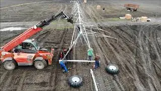 Centar pivot installation