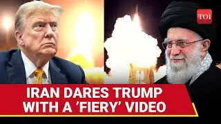 Khamenei ‘Breathes Fire’: Iran Flaunts New Missile, ‘Mocks’ Trump in Dramatic Video | Watch