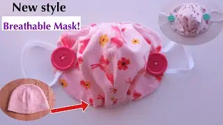 (New Style ) Bonnet Pattern!!! Breathable Summer Face Mask||.