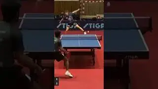 BEST RALLY OF 2023 INSANE SPIN SHOT #pingpong #tabletennis #trickshots