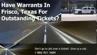 Warrants Lifted In Frisco, Texas