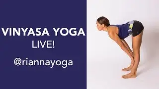 Open Level Vinyasa Flow (Live Video) || Rianna Yoga