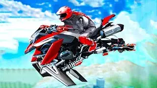 Bike Games - Dubai Police Flying Bike Vs Underworld Mafia - Gameplay Android free games
