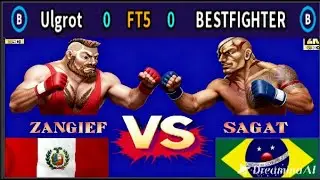 Street Fighter II: Champion Edition - Ulgrot VS BESTFIGHTER - FT5