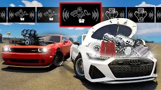 Все замены двигателей на фестивале Crew Motorfest...