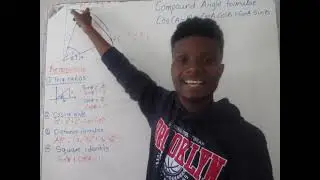 Grade 12 :Derivation and proof of the  cosine compound angle formulae