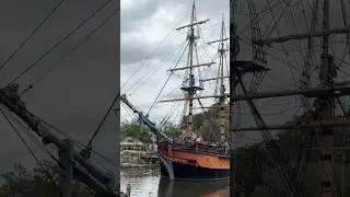Disneyland 2025 Walking New Orleans Sailing Ship Columbia People Watching Walt Disney Castle Magical
