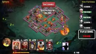 CoL2 - Battle Royale Strategy Episode 4  | ::161M:: Iron Fortress - Ambrosia