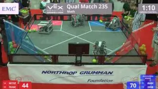 VEX Worlds 2016 - VRC High School - Math - Qual 235 (6815Z 7010C) 197 vs 290 (464H 355B)