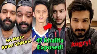 47 Khalifa Exposed ( Scripted TDMs?)| Raza Samo No More Roast Videos?| Zalmi & Pikachu Gaming ANGRY|