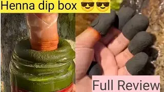 Henna dip box All details//mehndi dip box review