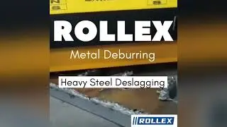 Heavy Steel Deslagging, advanced technology of metal deburring