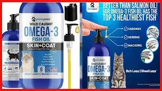 Omega 3 Fish Oil for Cats   Better Than Salmon Oil for Cats   Kitten