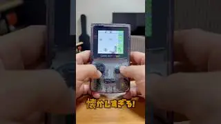 懐かしの携帯ゲーム機をGET！#ゲームボーイ #レトロゲーム #gameboy #gameboycolor #任天堂 #ゲームボーイカラー  #ips