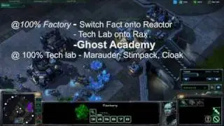 Starcraft 2 HD Ghost Nuke Rush Part 1