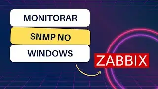 Como monitorar um host Windows com SNMP no zabbix #zabbix