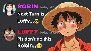 If Luffy and Others exposes Voice chat History | One Piece discord server