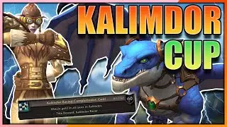 Conquering the Kalimdor Cup! GOLD on every ADVANCED and REVERSE Race. Kalimdor Racer.