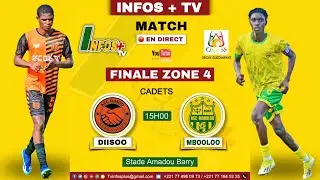 NAVETANE GUEDIAWAYE 2024/25  FINALE   ZONE 4  CADETS  /  DIISOO  VS  MBOOLOO