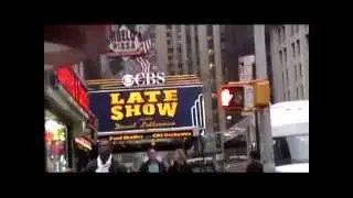 Billy Joel Location Tour 2014: Ed Sullivan Theater / Times Square