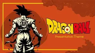 Dragon Ball Theme Animated PowerPoint Template