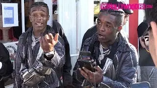 Lil Uzi Vert Speaks On The Release Of His New Album Eternal Atake While Greeting Fans On Melrose