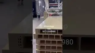 EANS TOP1 Automatic WPC door production line #extruder #machine