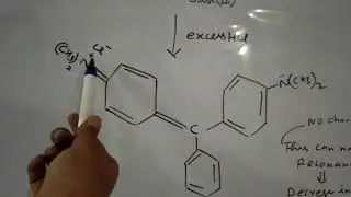 Crystal Violet : Basic Dye, B.Sc 3rd year