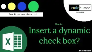 Creative checkbox in Excel || Basic to Advance Microsoft Excel