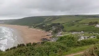 Putsborough Sands Caravan Park near Braunton, North Devon