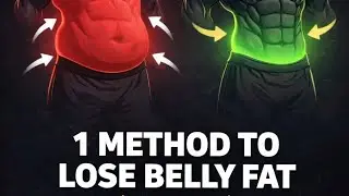 1 Method to lose belly fat ( no cardio)