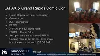 GamedevGR - How To Survive PAX