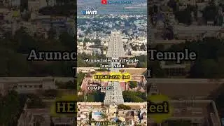 Arunachalesvara Temple vs Tower of Pisa😈😏| Indian Architecture vs European Architecture 😵🔥|