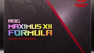Unboxing Asus ROG Maximus XII Formula & Demo RGB