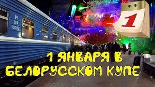 Поездка на поезде №095Б Москва-Брест из Москвы в Минск. Обзор вокзала в Минске