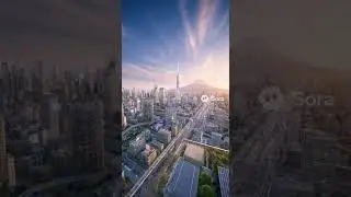 Japan in 2125: The City of the Future 🌆#FutureJapan #NeoTokyo #Japan2125 #FuturisticCity #Shorts