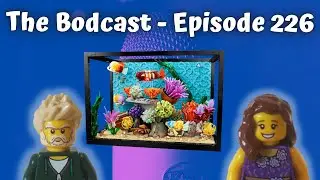Новый аквариум Lego &mdash; рыбки сделаны из настоящего золота?!! &mdash; The Bodcast &mdash; Эпизод 226