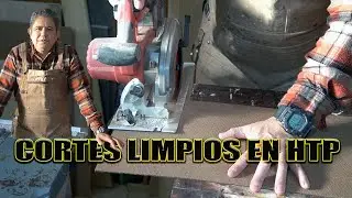 Como realizar un CORTE limpio en cart&oacute;n comprimido o en paneles HTP