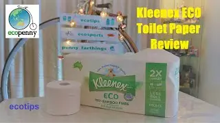 KLEENEX ECO Toilet Paper Review | ecotips