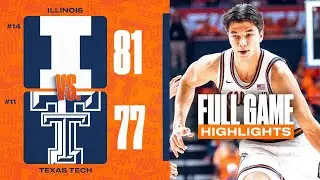 Illini Men's Basketball | Highlights vs. #11 Texas Tech 11/11/25