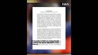 Venezuela: Reportan explosiones y Gobierno de Maduro denuncia 