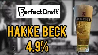 Hakke beck pils 4.9% - Perfect draft pro / Philips perfect draft - Brauerei Becks - review No. 1638