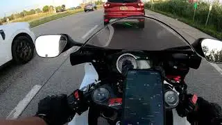 2025 Suzuki GSXR 750. Solo ride. Sanborn NY to Buffalo NY