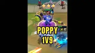 3 Star Poppy 1v9 with Hero Augment | Set 14 PBE