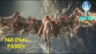 Elden Ring Parry Malenia, Blade of Miquella No Damage (Solo Melee No DMG Low Level) Platinum 30/30
