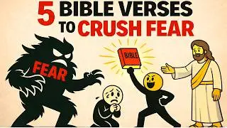 5 Scriptures That Destroy Fear and Anxiety | Biblical Truth