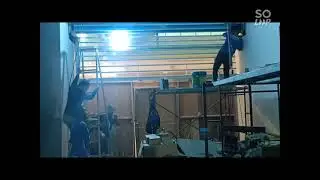Successfully installed automatic polycarbonate roll up door for Macao Imperial at SM Grand Central